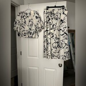 Two piece skirt and top. Both XL